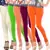 Multi-Color plain 4-Way Lycra Cotton leggings