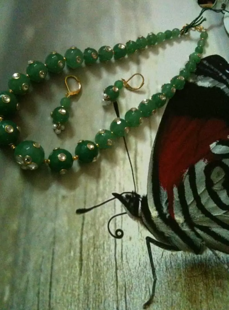 Kundan Work Beads Mala