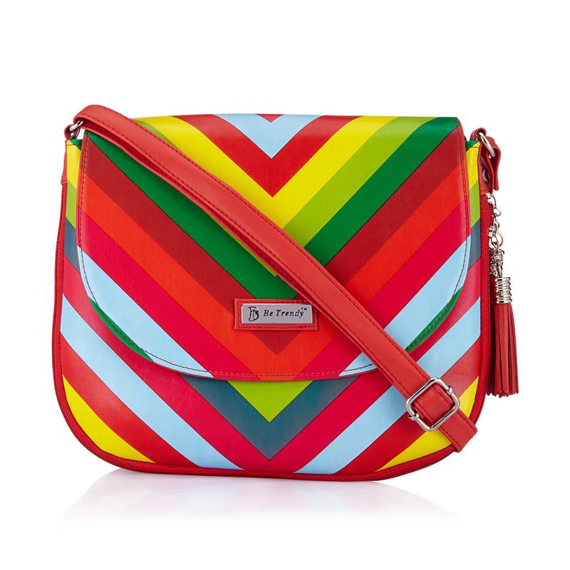 Be Trendy PU (polyurethane) Multi-Color Women Sling bag