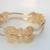 Gold Plated Bangles -Glitz- Branded  AD Stone Bangels.Fashion jewelry American Diamond-Design No 1062