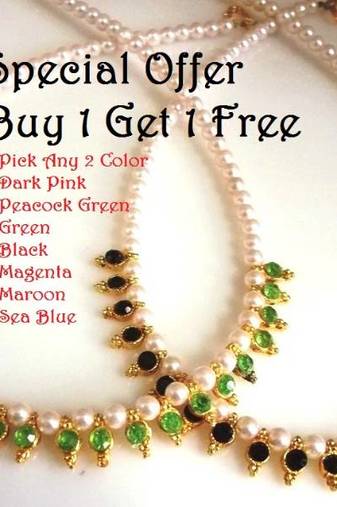 Buy 1 get 1 free pearl necklace set