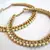 Golden pearl anklet