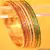 Tri-Colour Semi Precious Bangles