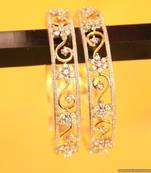 White Zircon   Bangles-And-Bracelets