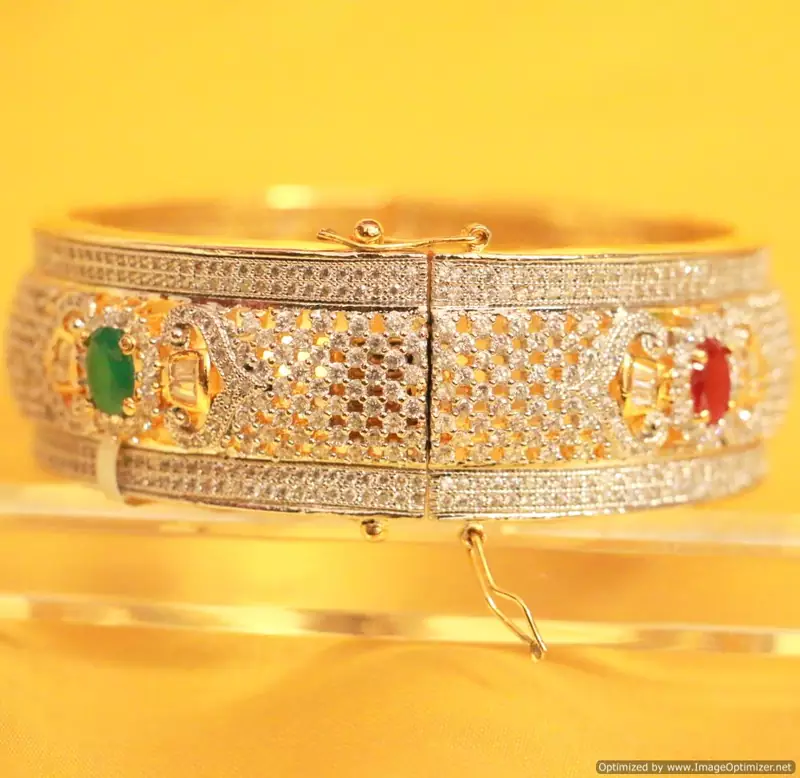 White Ruby   Bangles-And-Bracelets