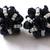 Black Crystal Ear tops