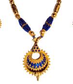 Indian Assamese Jewellery Keru Blue