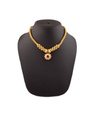 Jijamata Thushi 24K Gold Plated Alloy Necklace 1