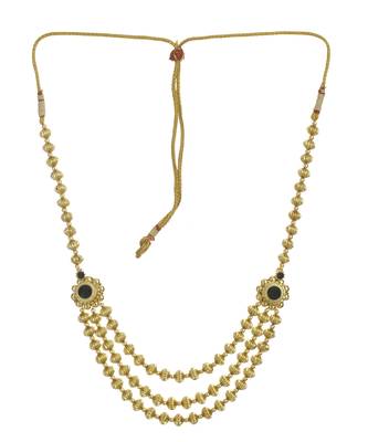 Jav Mani Triveni Haar 24K Gold Plated Alloy Necklace 2
