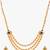 Jav Mani Triveni Haar 24K Gold Plated Alloy Necklace And Earring Set