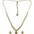 Alter Net Jav Mani Haar 24K Gold Plated Alloy Necklace and Earring Set
