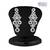 Sukkhi Classy Rhodium plated AD Stone Necklace Set