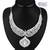 Sukkhi Marvellous Rhodium plated AD Stone Necklace Set