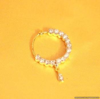Diamond Look Marathi Nose Ring 1