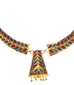 Handmade Ethnic Indian Assamese Jewellery - Dhansira Pepa Haar Set