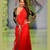 Malaika Arora Red Fancy Designer Saree