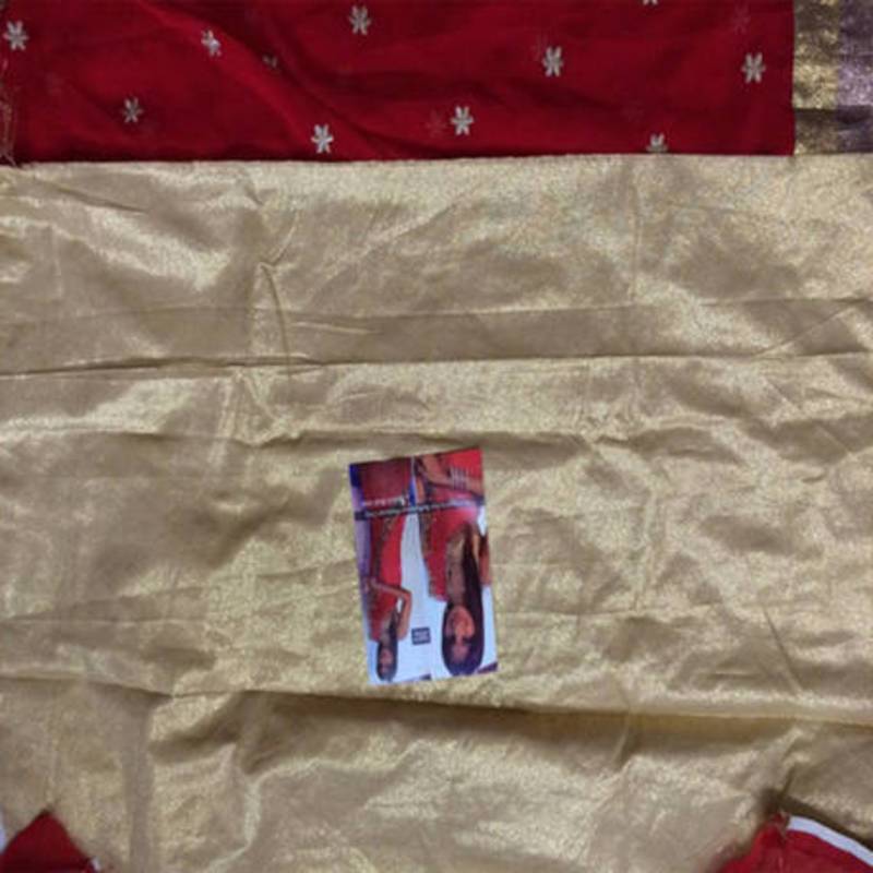 Bipasha Basu Red fancy Designer Saree