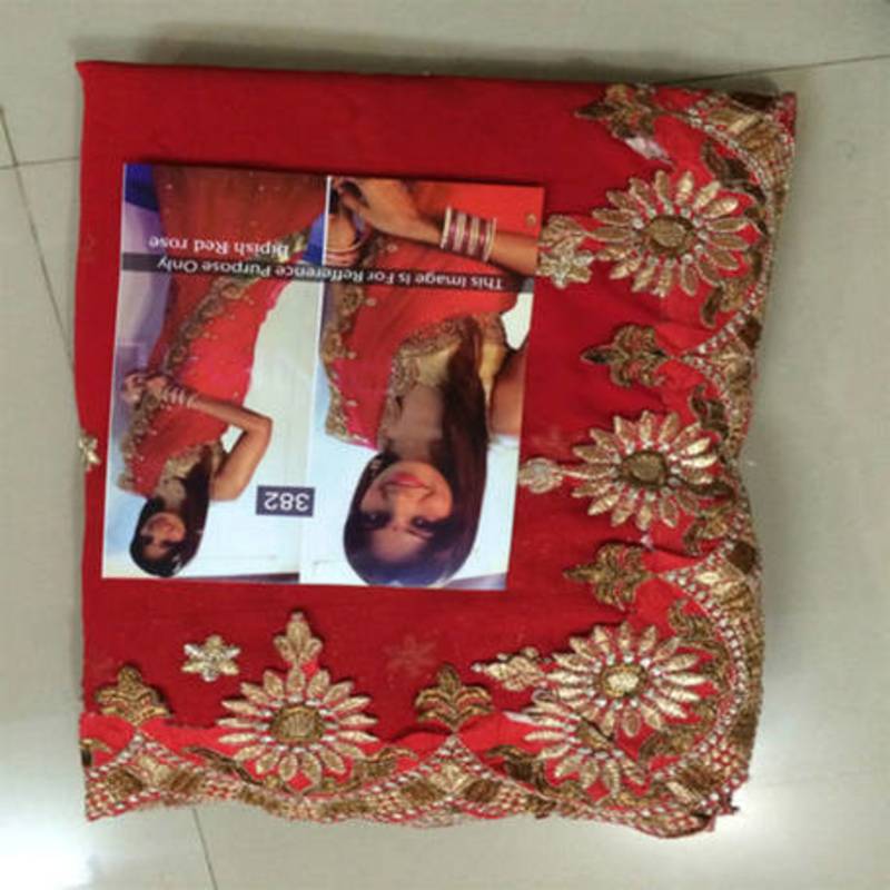 Bipasha Basu Red fancy Designer Saree