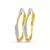 White Creative Stone Bangles