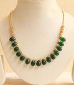 Beautiful Handmade Green Necklace 