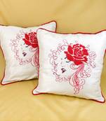 Rose Lady Cushion Cover