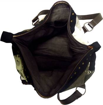 Cotton Duck With Digital Printing& Stud Work Bag 3