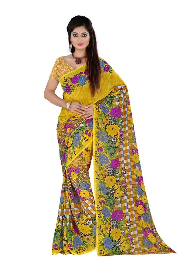 dani chiffon saree