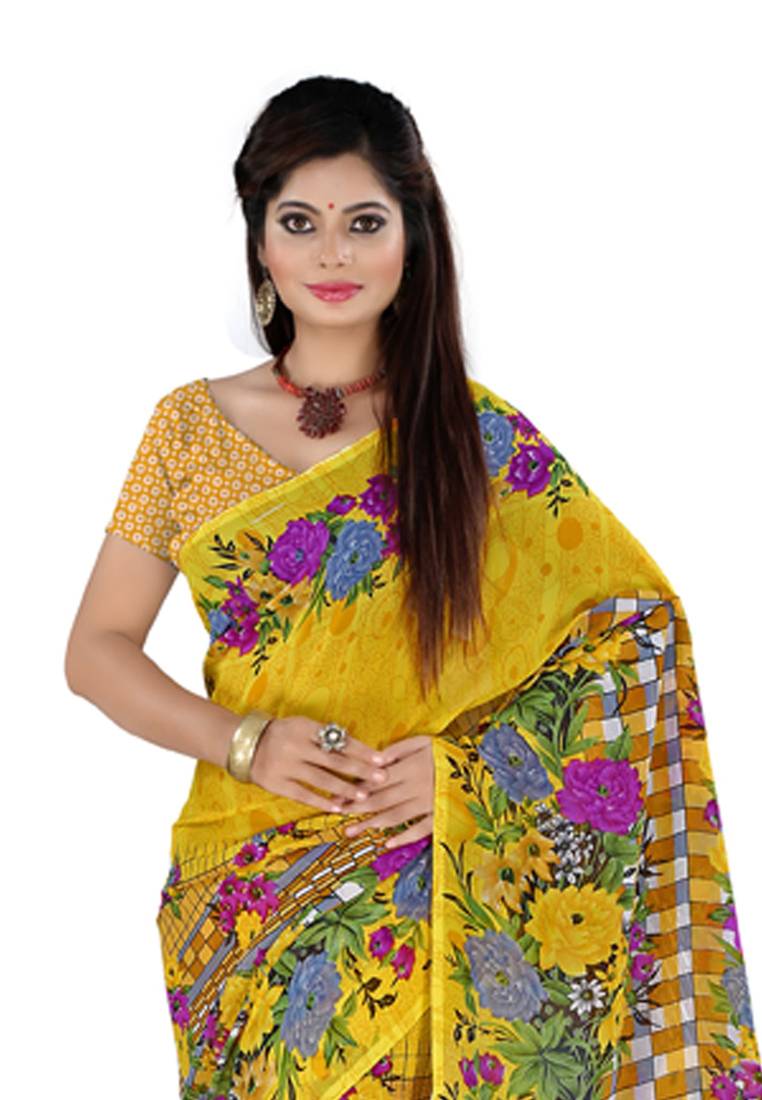 dani chiffon saree