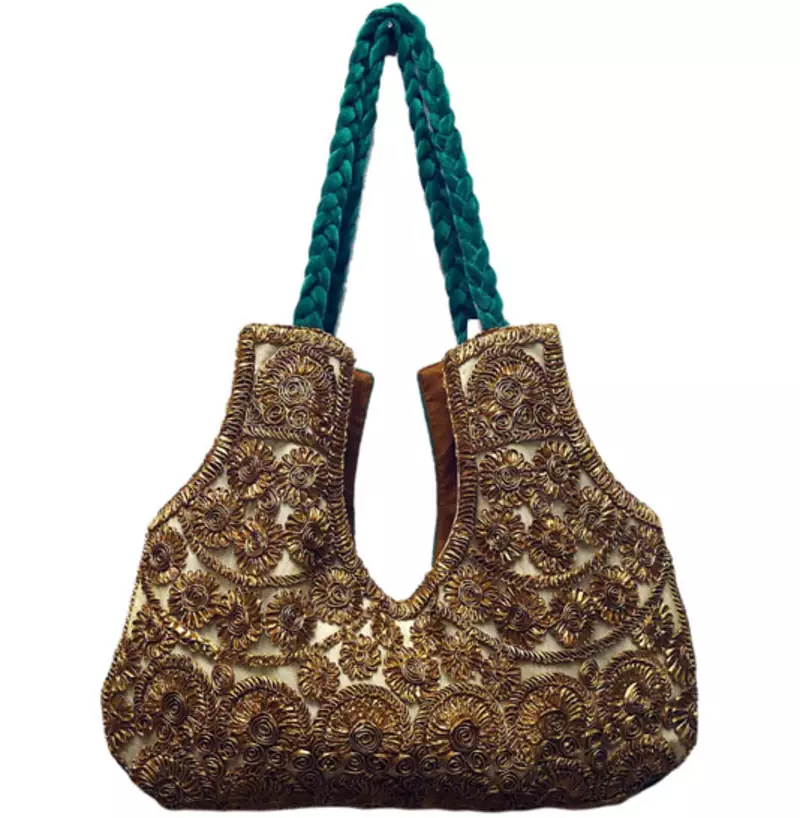Valvet With Lace Work
