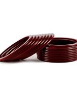 acrylic bangles colour maroon size-2.4,2.6,2.8,2.10