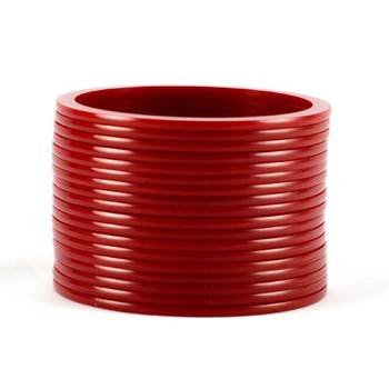 acrylic bangles colour red size-2.4,2.6,2.8,2.10 2