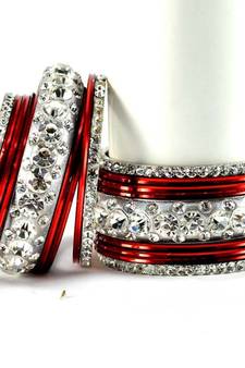 metel kara churi bangles set colour marron  size-2.4,2.6,2.8,2.10