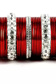 metel kara churi bangles set colour marron  size-2.4,2.6,2.8,2.10