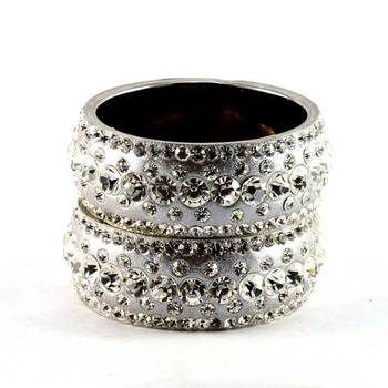 brass metel rhinestones embedde kara size-2.4,2.6,2.8,2.10 2