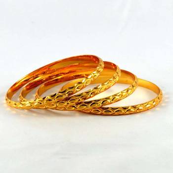 micro gold platted bangles size-2.4,2.6,2.8 1