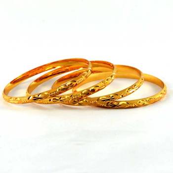 micro gold platted bangles size-2.4,2.6,2.8 1