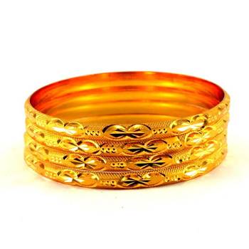 micro gold platted bangles size-2.4,2.6,2.8 2