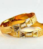 micro gold silverd platted bangles size-2.4,2.6,2.8