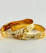 micro gold silverd platted bangles size-2.4,2.6,2.8