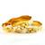 micro gold silverd platted bangles size-2.4,2.6,2.8