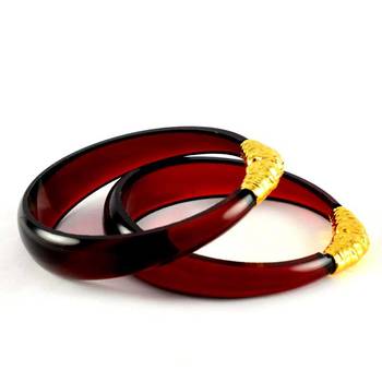 acrylic bangles size-2.4,2.6,2.8' 1