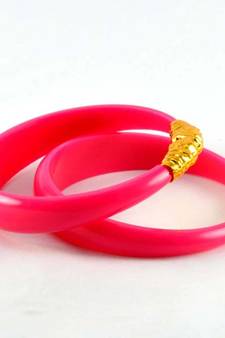acrylic bangles size-2.4,2.6,2.8'