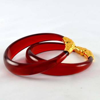 acrylic bangles size-2.4,2.6,2.8' 1