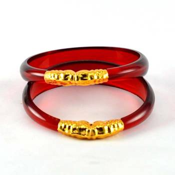 acrylic bangles size-2.4,2.6,2.8' 2