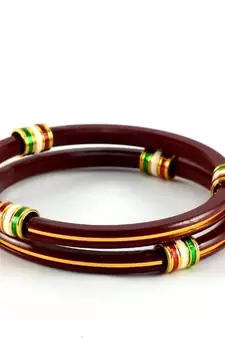 acrylic bangles size-2.4,2.6,2.8'