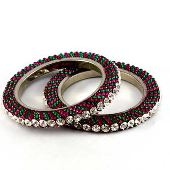 brass metel rhinestones embedde kara size-2.6,2.8 1