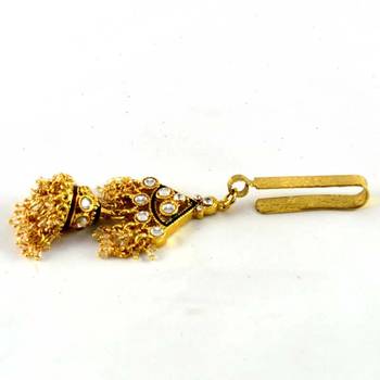 Gold Platted Satka Brooch 1