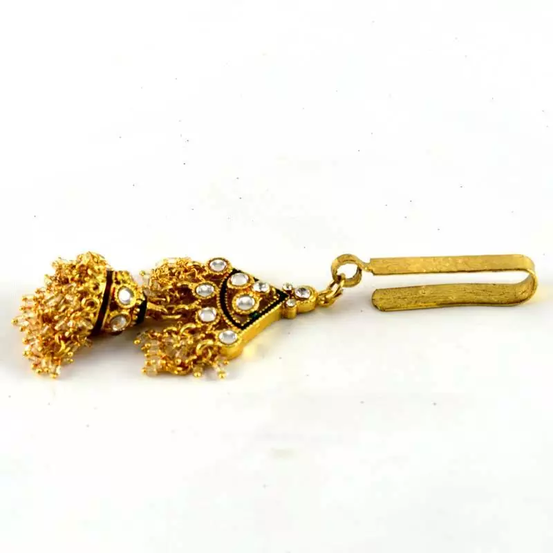 Gold Platted Satka Brooch