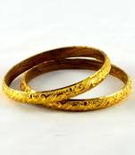 gold platted bangles size2.4