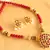 Beautiful Ruby Temple Jewel Necklace Set